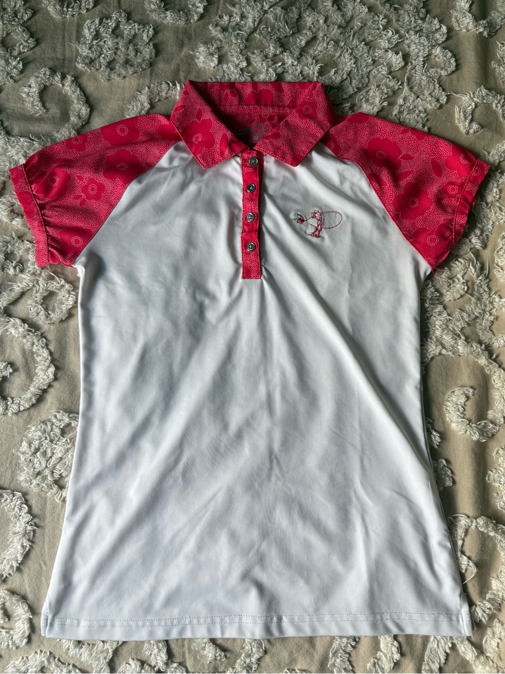 Girls Garb Alexis performance polo shirt
